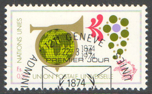 United Nations Geneva Scott 39 Used - Click Image to Close